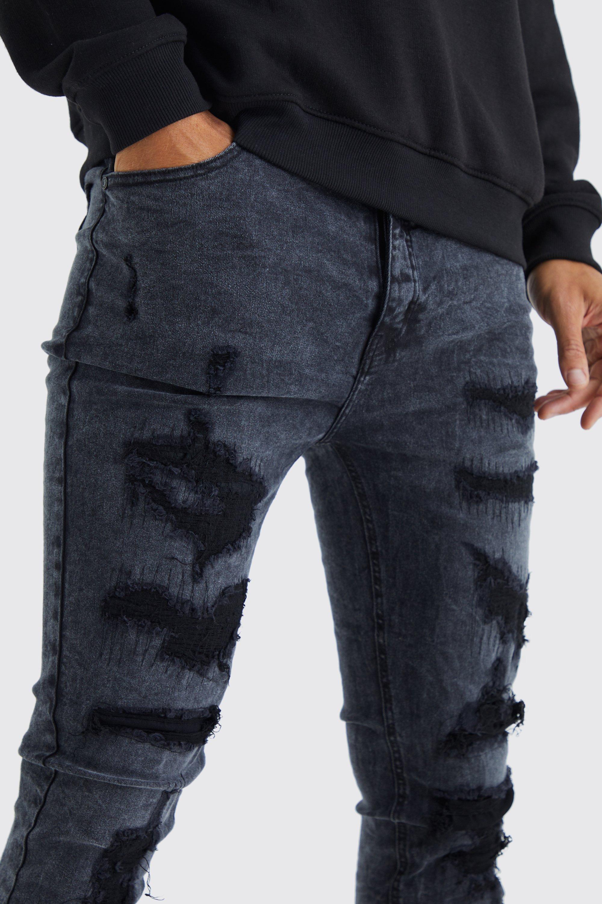 Big and best sale tall jeans ripped